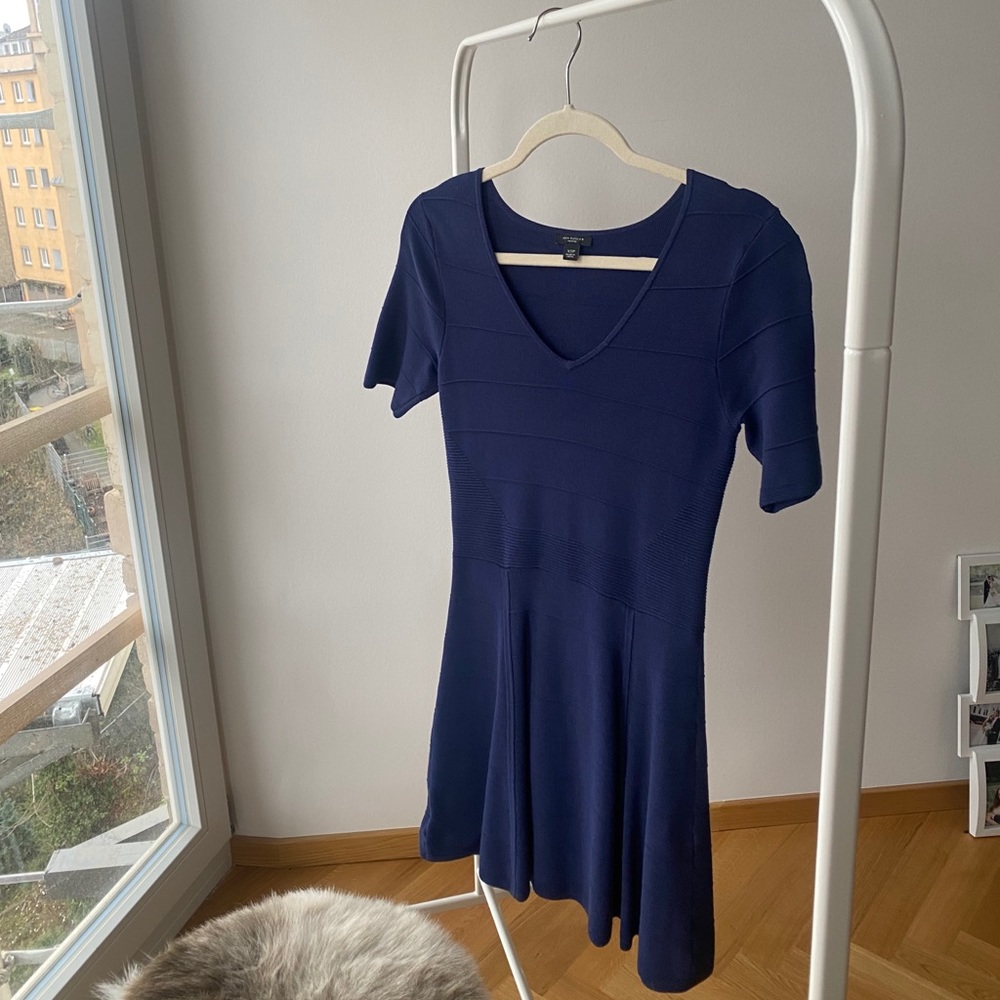 Ann Taylor Navy Blue Short Dress